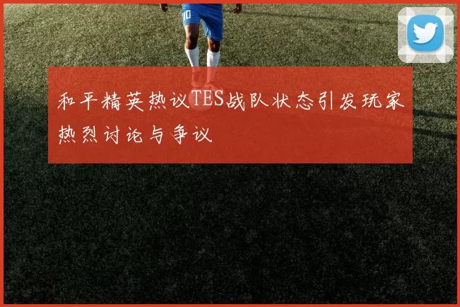 和平精英热议TES战队状态引发玩家热烈讨论与争议