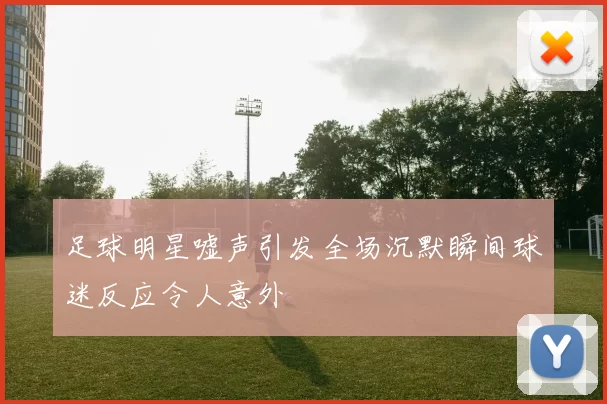 足球明星嘘声引发全场沉默瞬间球迷反应令人意外