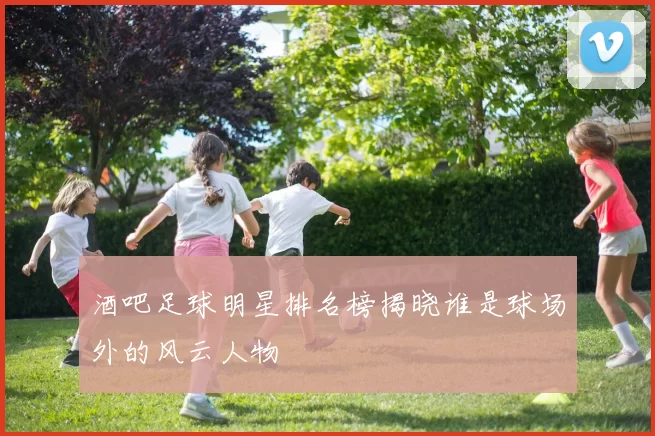 酒吧足球明星排名榜揭晓谁是球场外的风云人物