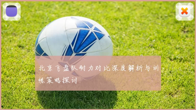 北京飞盘队耐力对比深度解析与训练策略探讨